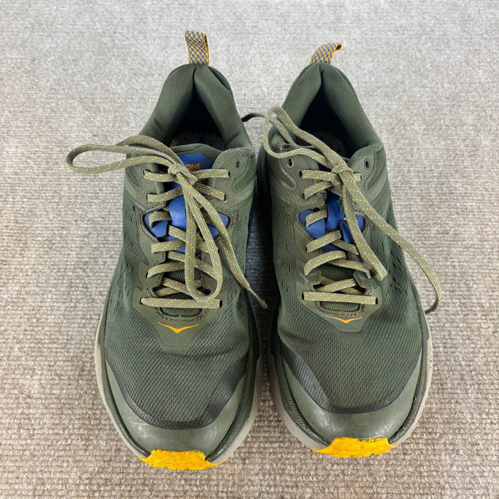 Hoka One One Challenger ATR 6 Mens Trail Running Shoes Green Yellow Size 9.5